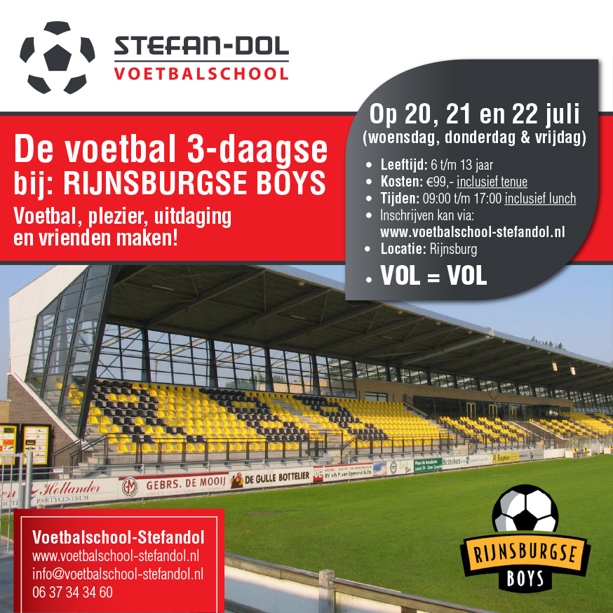 Aankondiging-Rijnseburgseboys