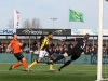 Tillema scoort de 1-1 tijdens Katwijk RBB Foto Hans Heemskerk